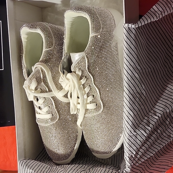 David's Bridal Shoes - David's bridal bling sneakers NIB